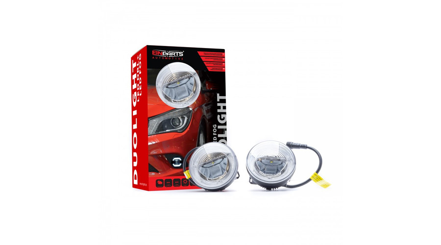 Einparts Duolight Nappali menetfény+ködlámpa LED készlet DL05