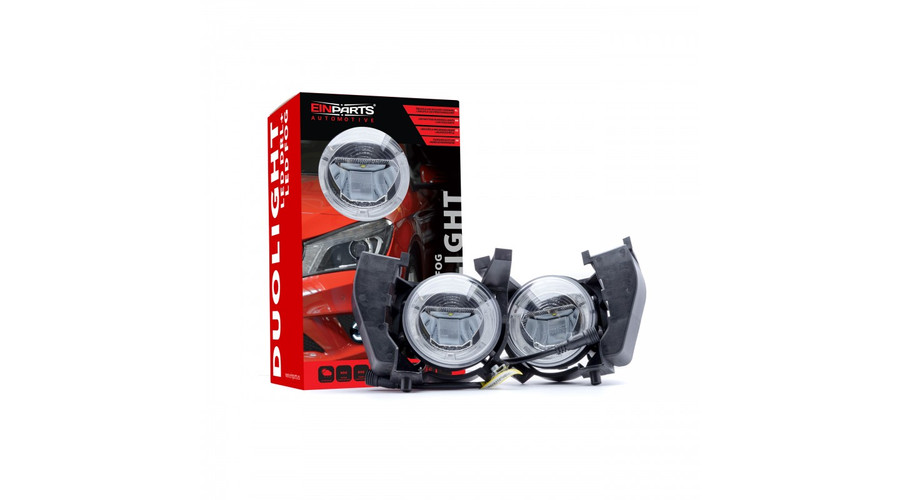 Einparts Duolight Nappali menetfény+ködlámpa LED készlet DL07
