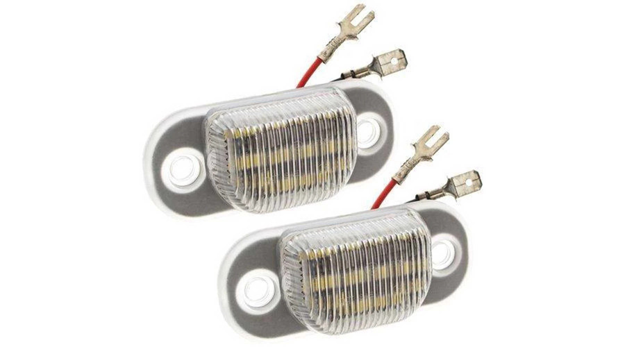 DTX 1059 AUDI A4 80 B4 - Cabrio - A6 100 6000K fehér SMD LED-es rendszámtábla világítás szett