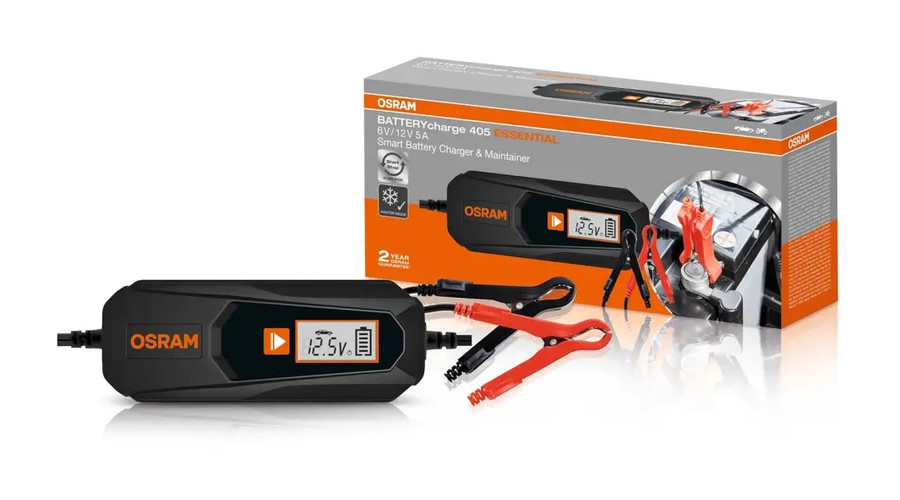 Osram BATTERYcharge 405 ESSENTIAL OEBCS405ESN Okos Akkumulátortöltő 6V/12V 5A