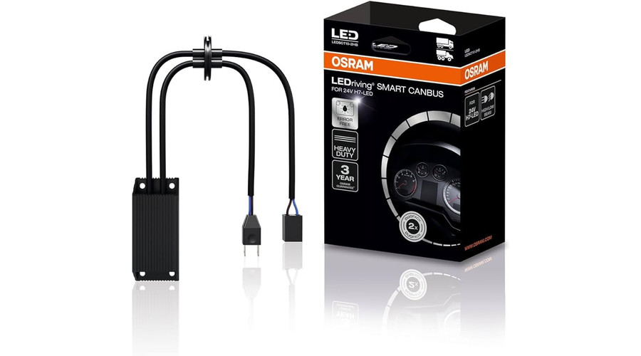 Osram H7 LED canbus adapter 24V Truckstar H7 LED-hez LEDSCT10-2HB