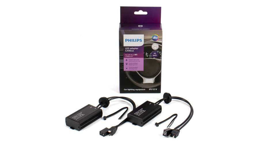 Philips H7 LED 3-in-1 canbus ellenállás készlet 12V 12W 18952X2