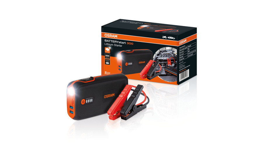 Osram BATTERYstart 300 OBSL300 Akkumulátor Jump Starter - Powerbank