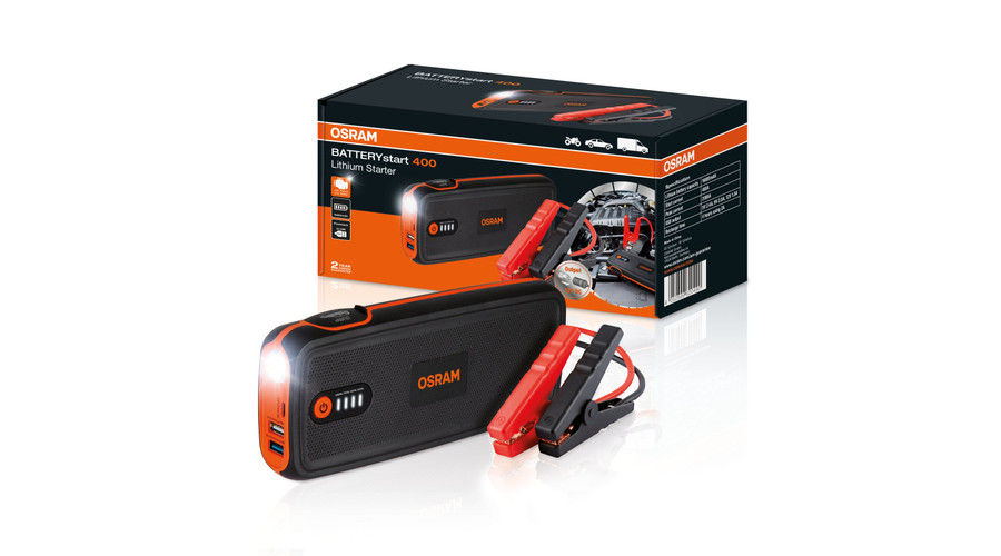 Osram BATTERYstart 400 OBSL400 Akkumulátor Jump Starter - Powerbank