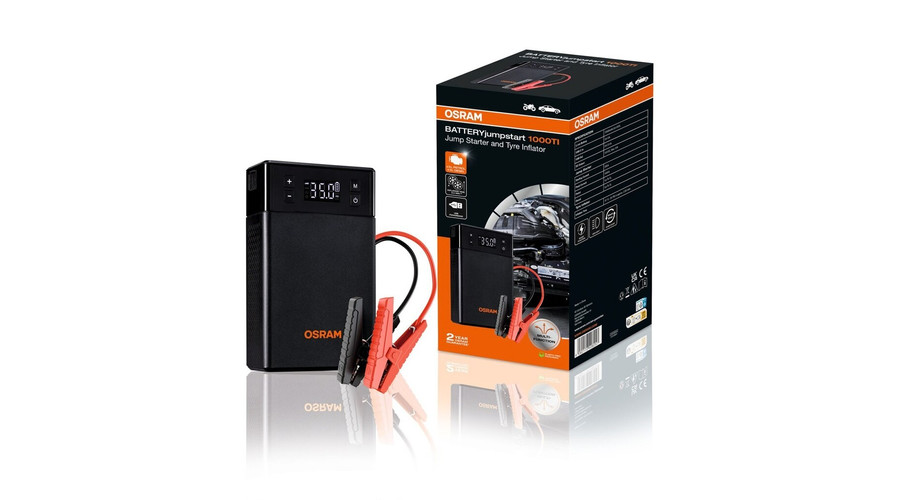 Osram BATTERYjumpstart 1000TI OJS020TI Akkumulátor Jump Starter - Powerbank - légkompresszor