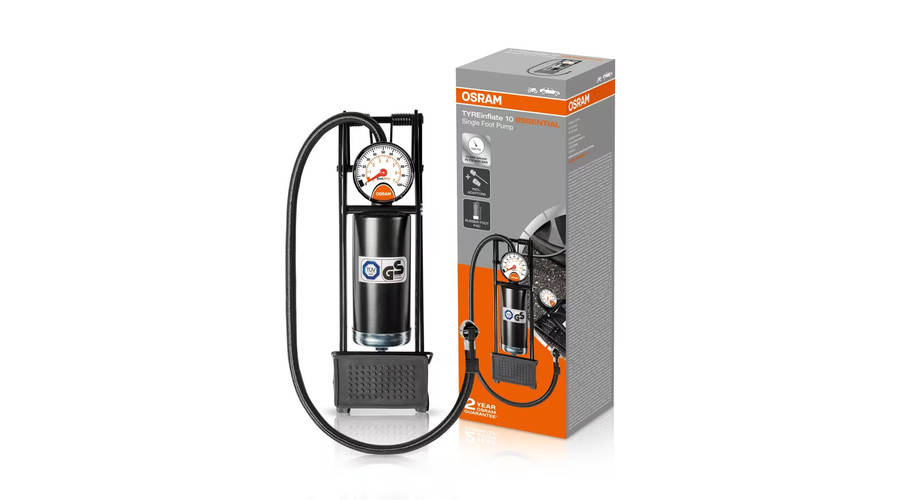Osram TYREinflate 10 ESSENTIAL légkompresszor - gumiabroncs pumpa - lábpumpa OFP10ESN