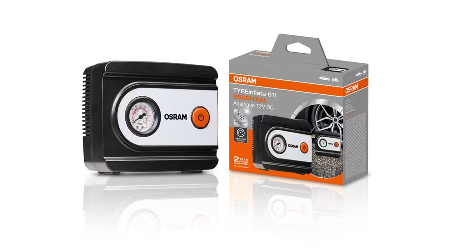Osram TYREinflate 611 Essential légkompresszor - gumiabroncs pumpa OTI611ESN