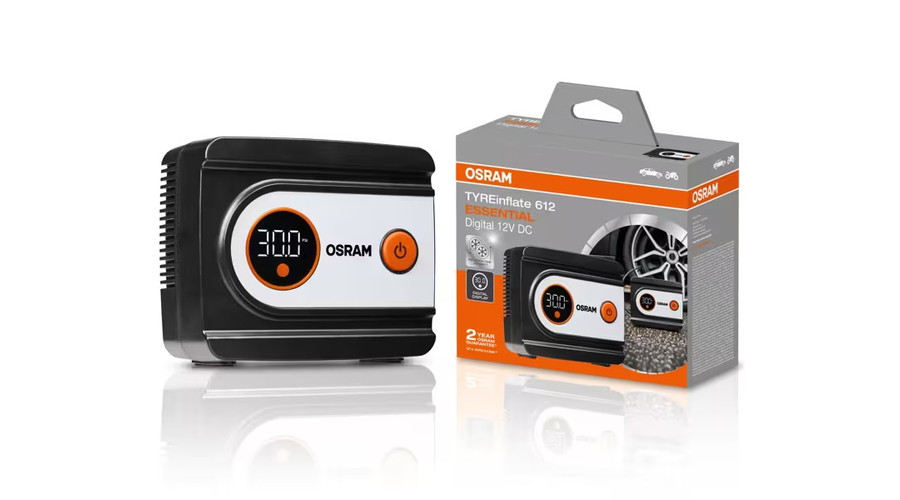 Osram TYREinflate 612 Essential légkompresszor - gumiabroncs pumpa OTI612ESN