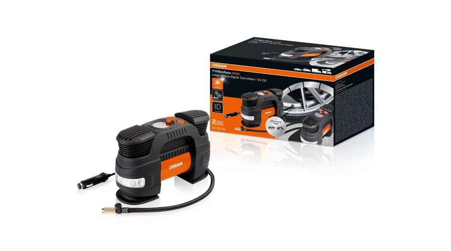 Osram TYREinflate 830 légkompresszor - gumiabroncs pumpa nagy méretű járművekhez OTI830