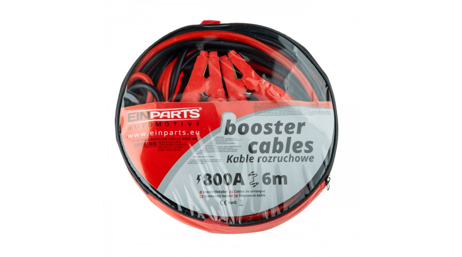 Einparts EPBC800A Akkumulátor bikázó indítókábel 800A 6m - 30MM²