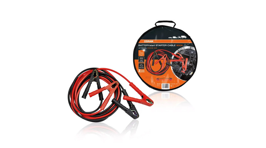 Osram STARTERcable 900A OSC350 Akkumulátor bikázó indítókábel