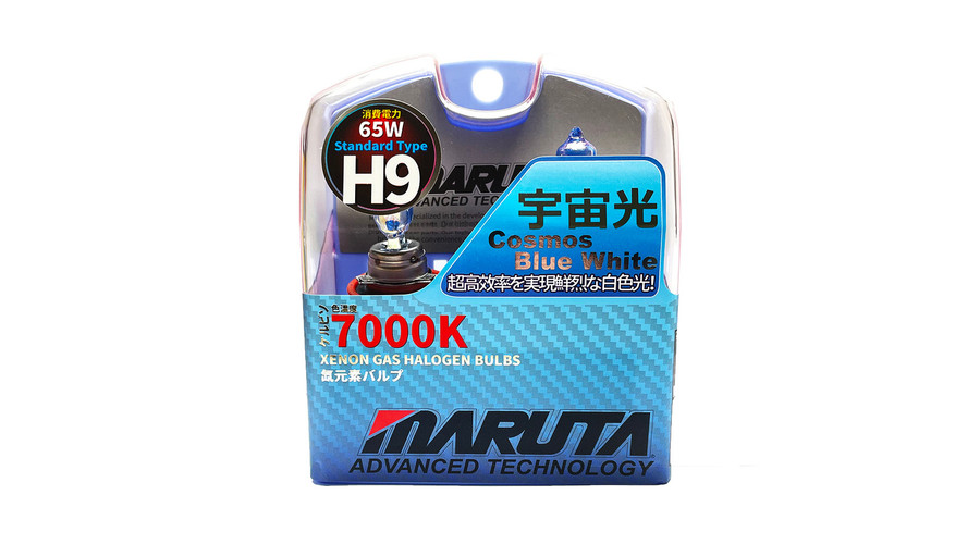MTEC H9 Cosmos Blue White 7000K xenon hatású halogén izzó DUO BOX