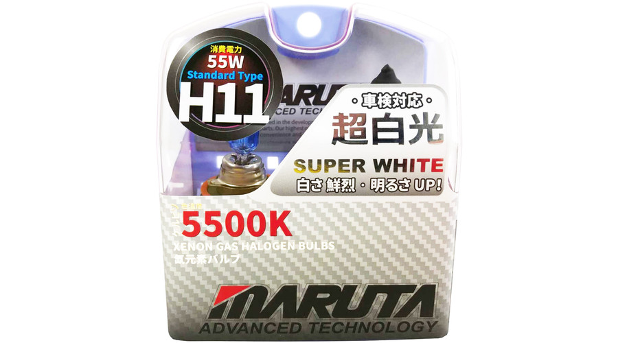 MTEC H11 55W SuperWhite 5500K xenon hatású izzó
