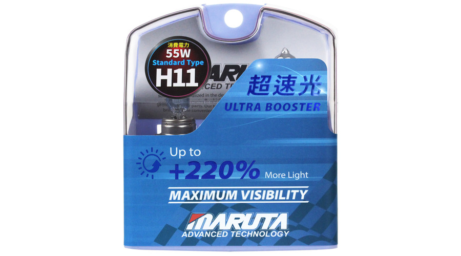MTEC Ultra Booster H11 55W +220% halogén izzó DUO BOX MT-566