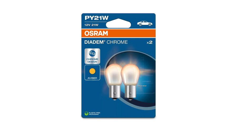 Osram PY21W Diadem Chrome 7507DC-2BL DUO BOX halogén izzó