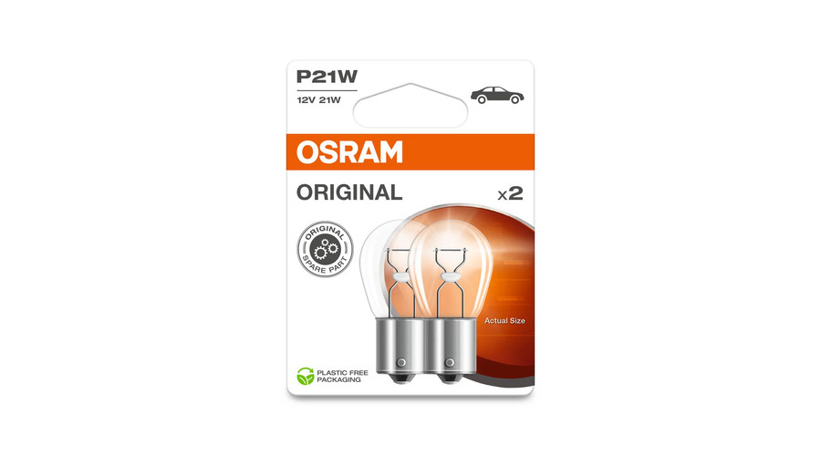 Osram P21W - BA15S Original Line halogén izzó DUO BOX 7506-2BL
