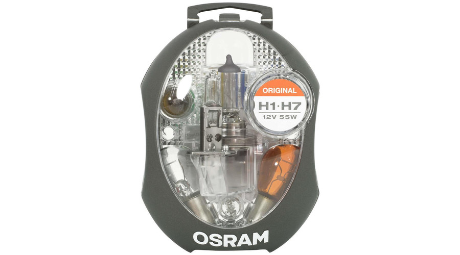 Osram H1 / H7 CLK EURO 12V tartalék izzó / biztosíték készlet