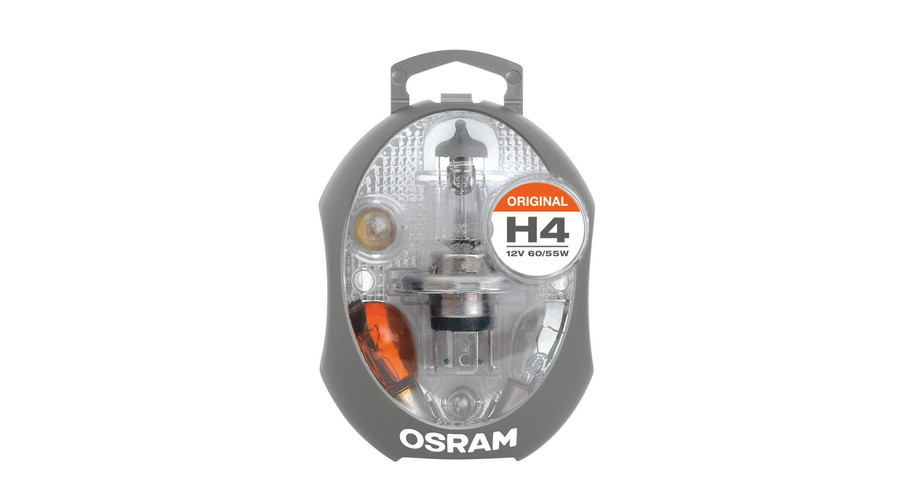 Osram H4 CLK EURO 12V tartalék izzó / biztosíték készlet