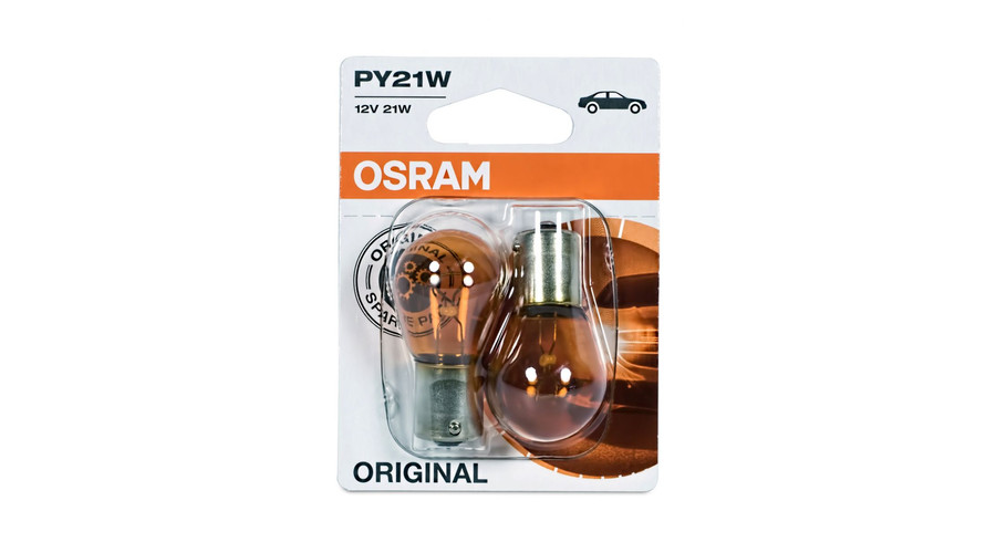 Osram PY21W Original Line 7507-02B duo pack