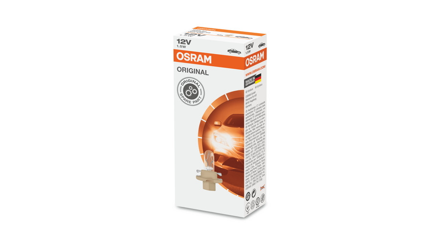Osram 1,5W BX8,4d Original Line műszerfal izzó 2452MFX6 10db-os készlet