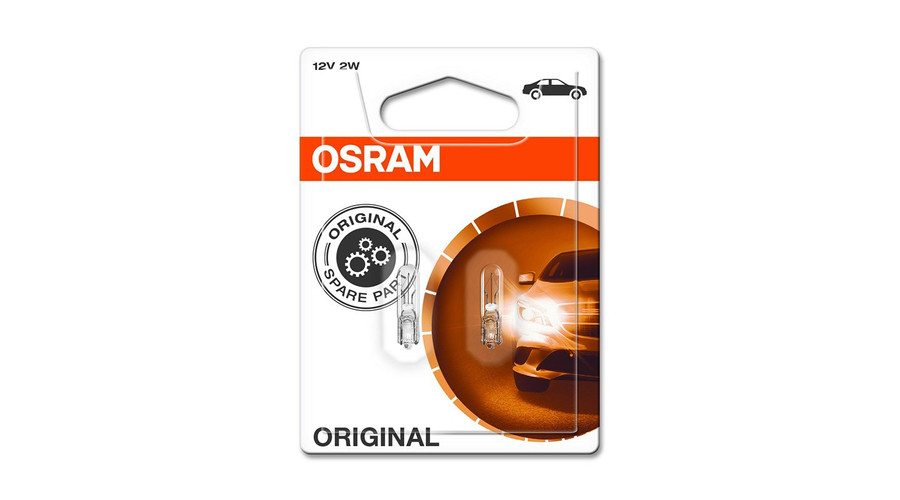 Osram T5 W2W Original Line műszerfal izzó 2722-02B DUO BOX