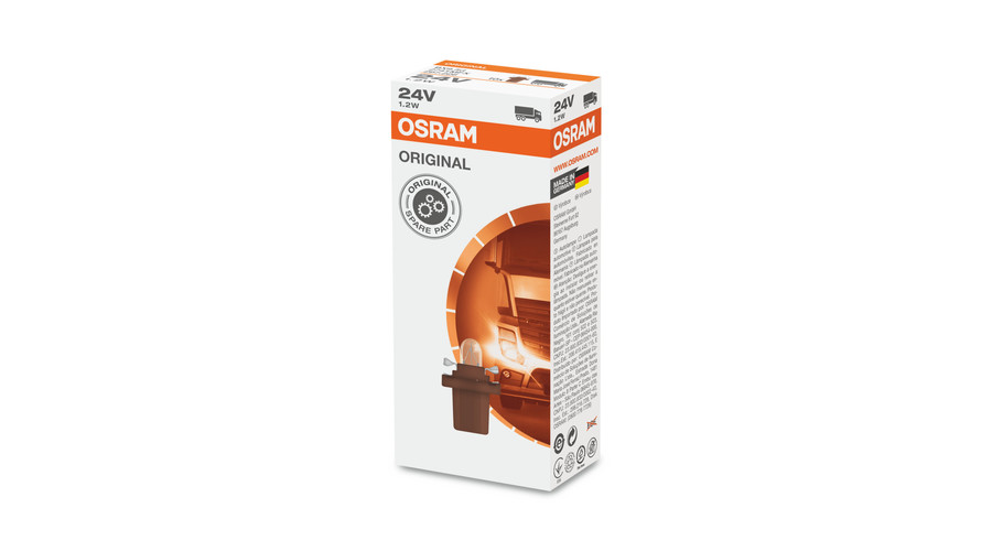 Osram BX8,5d 1,2W 24V Original Line műszerfal izzó 2741MFX 10db-os készlet