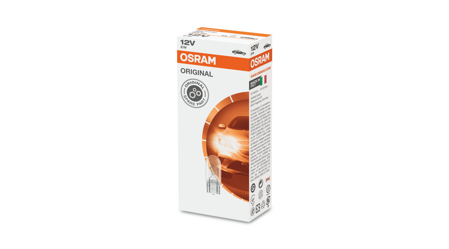 Osram T10 W2W Original Line műszerfal izzó 2820 (10db-os készlet)