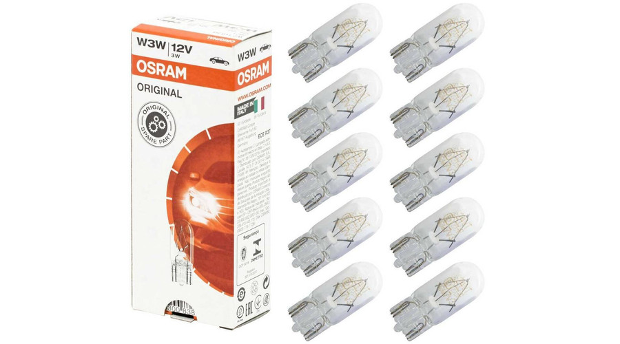 Osram W3W Original Line izzó 2821 10db-os készlet