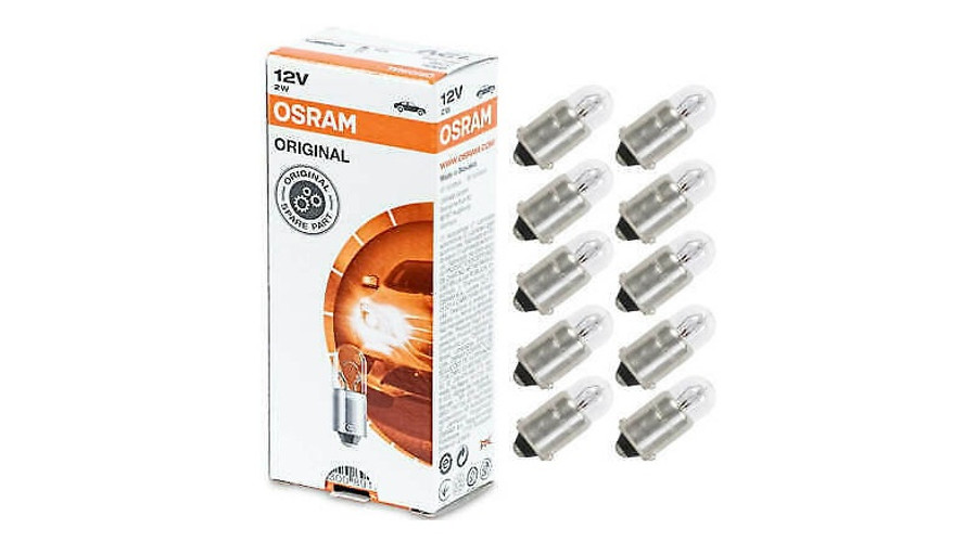 Osram 2W BA9S Original Line izzó 3796 10db-os csomag