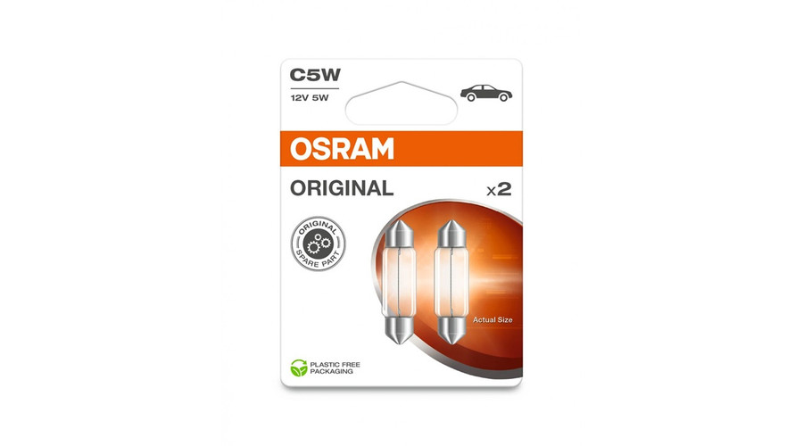 Osram C5W Original Line 12V szofita izzó DUO BOX 6418-2BL