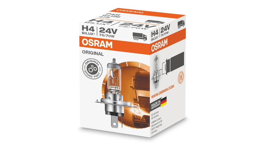 Osram H4 Original Line 24V halogén izzó 64196