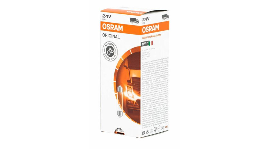Osram C3W Original Line 24V szofita izzó 6421 10db-os készlet