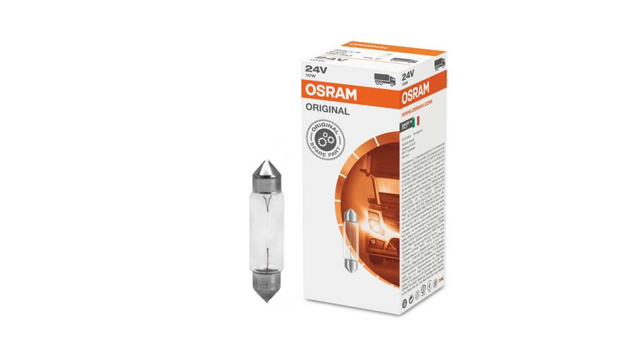 Osram C10W Original Line 24V szofita izzó 6429 10db-os készlet