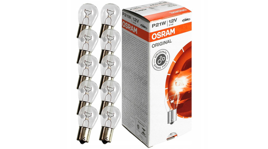 Osram P21W - BA15S Original Line halogén izzó 7506 10db-os készlet