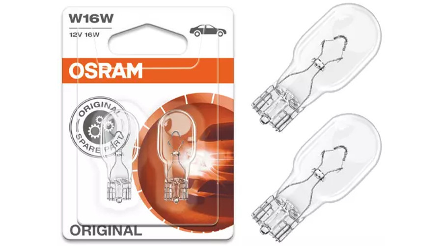 Osram T15 W16W Original Line halogén izzó DUO BOX 921-2BL
