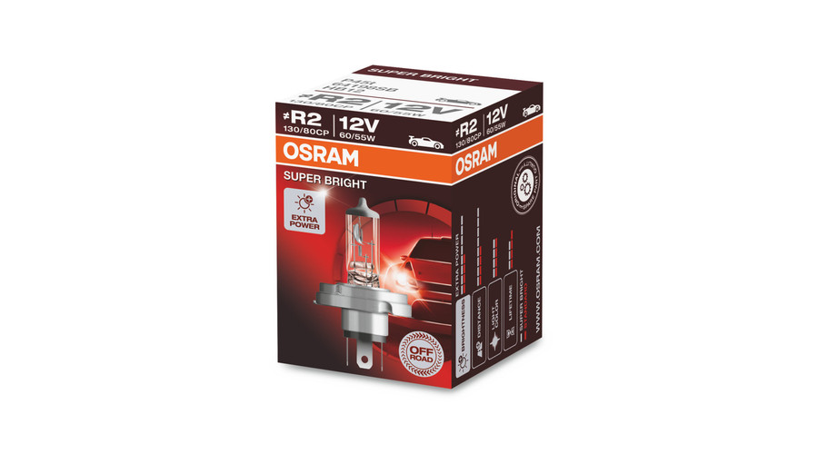 Osram Super Bright Premium R2 60/55W halogén izzó 64198SB