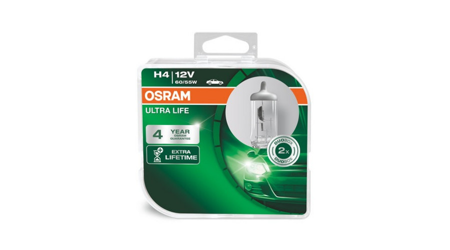 Osram H4 Ultra Life DUO BOX halogén izzó 64193ULT-2HB