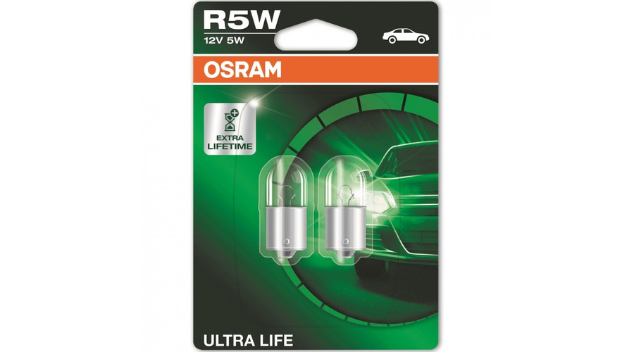 Osram R5W BA15S Ultra Life halogén izzó DUO BOX 5007ULT-2BL