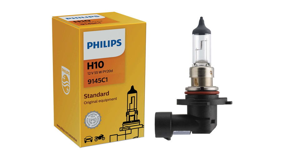 Philips H10 Original Vision halogén izzó +30% 9145C1