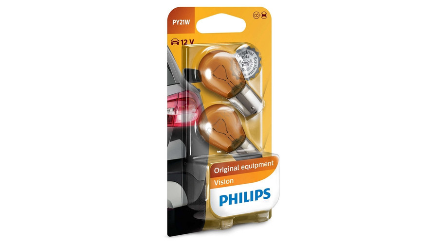 Philips PY21W BAU15S Standard Vision +30% DUO BOX halogén izzó 12496NAB2