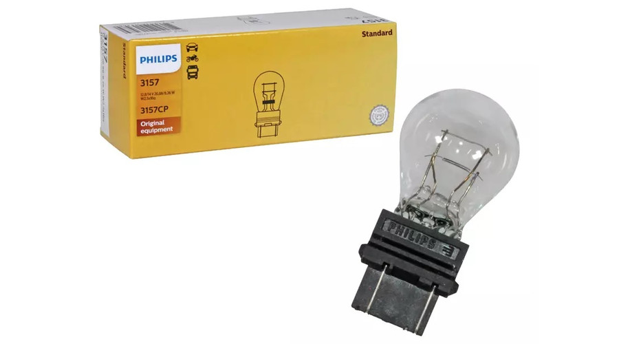 Philips P27/7W Standard Vision +30% halogén izzó 3157CP