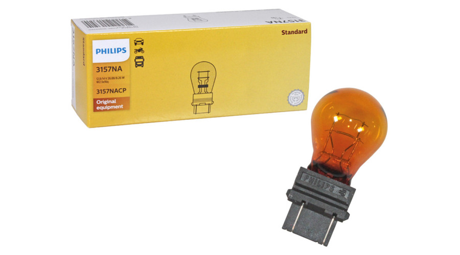 Philips PY27/7W Standard Vision +30% halogén izzó 3157NACP