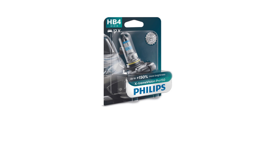 Philips HB4 X-tremeVision PRO150 halogén izzó +150% 9006XVPB1