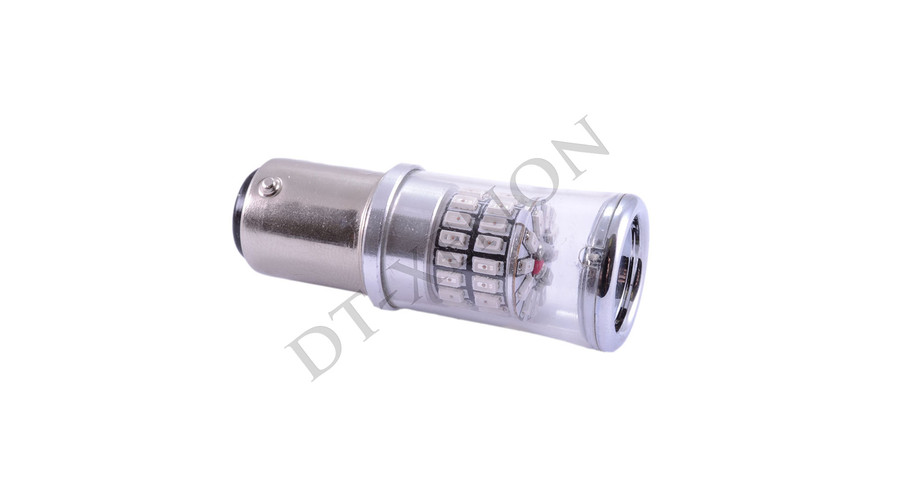 Bajonett (BA15S - P21W) Turbo LED (piros)