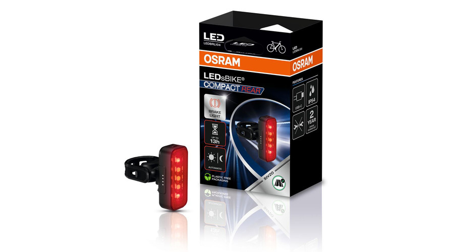 Osram LEDsBIKE COMPACT REAR hátsó kerékpár lámpa készlet LEDBRL104