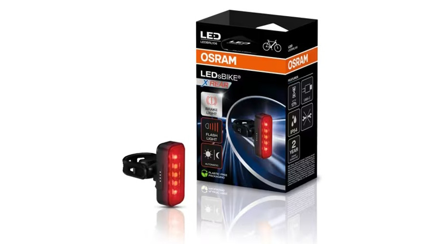 Osram LEDsBIKE X REAR hátsó kerékpár lámpa készlet LEDBRL106