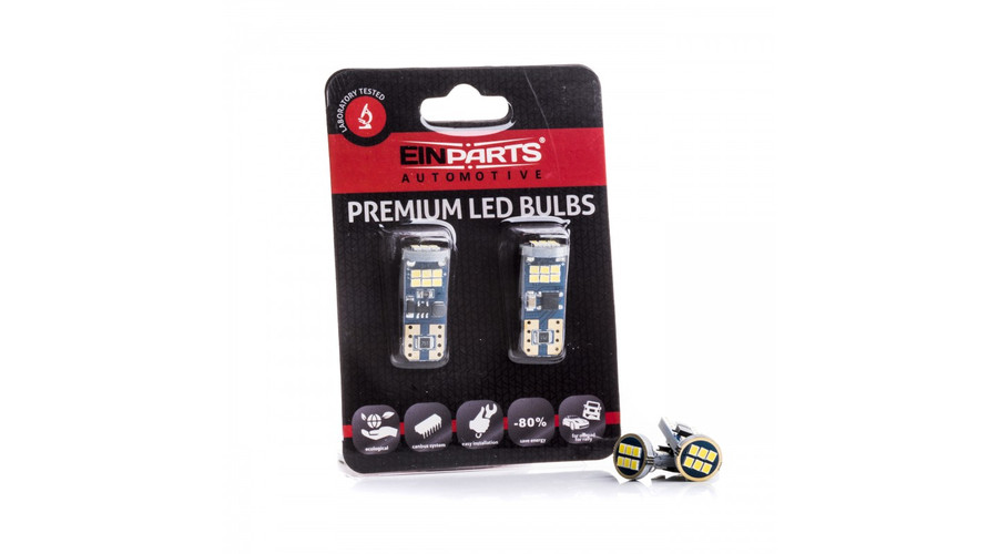 T10 (W5W) LED 18 SMD Einparts EPL198 12-24V