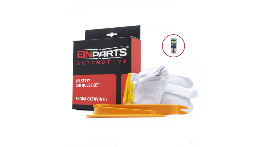 Einparts EPLSET17 Skoda Octavia III beltéri LED készlet