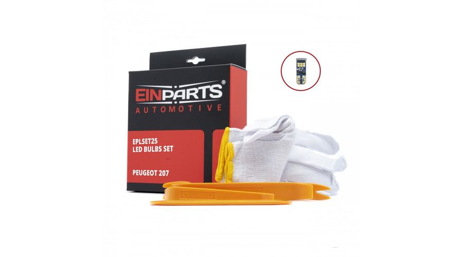 Einparts EPLSET25 Peugeot 207 beltéri LED készlet