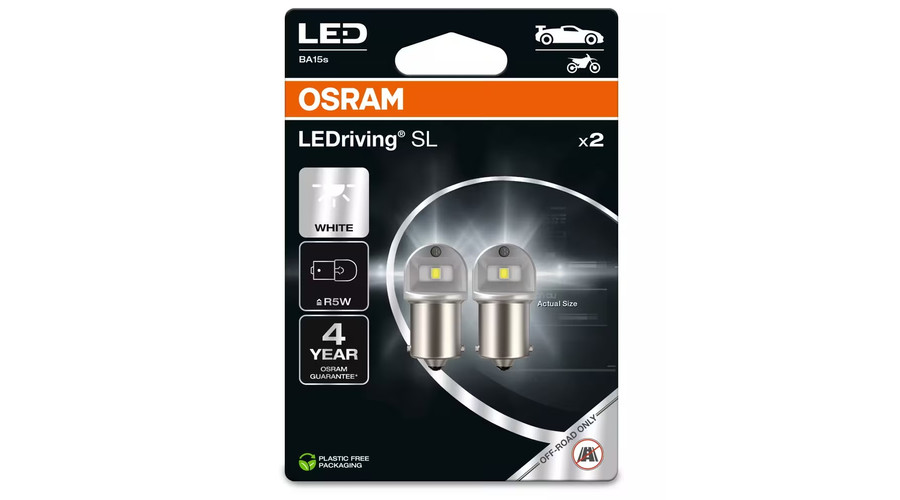 Osram BA15S R5W Ledriving SL Standard LED 6000K fehér 5007DWP-2BL